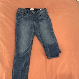 PAIGE Women's Denim Straight Leg Jeans